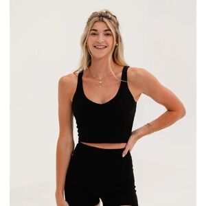 J80FIT Beach Side Tank // Size: Medium // Color: Black